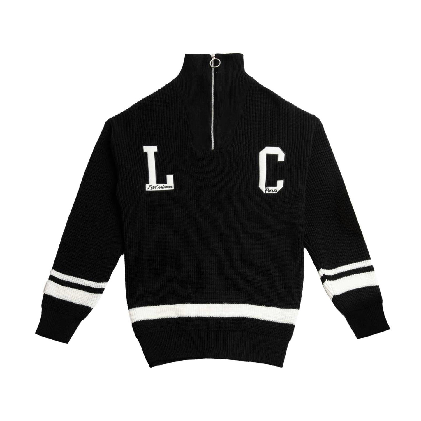 Pullover dolcevita con zip