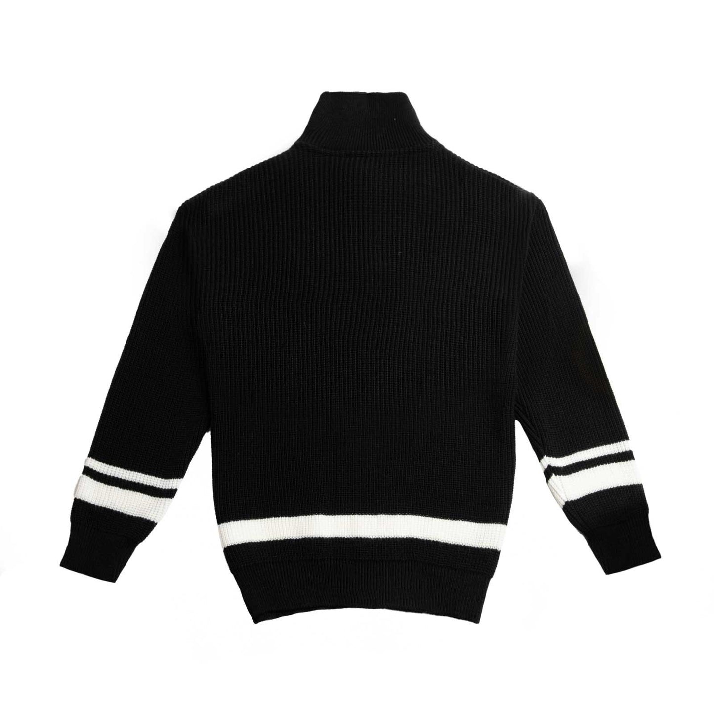 Pullover dolcevita con zip