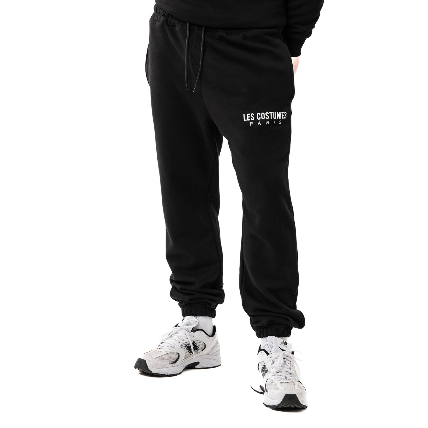 Jogger con stampa davanti