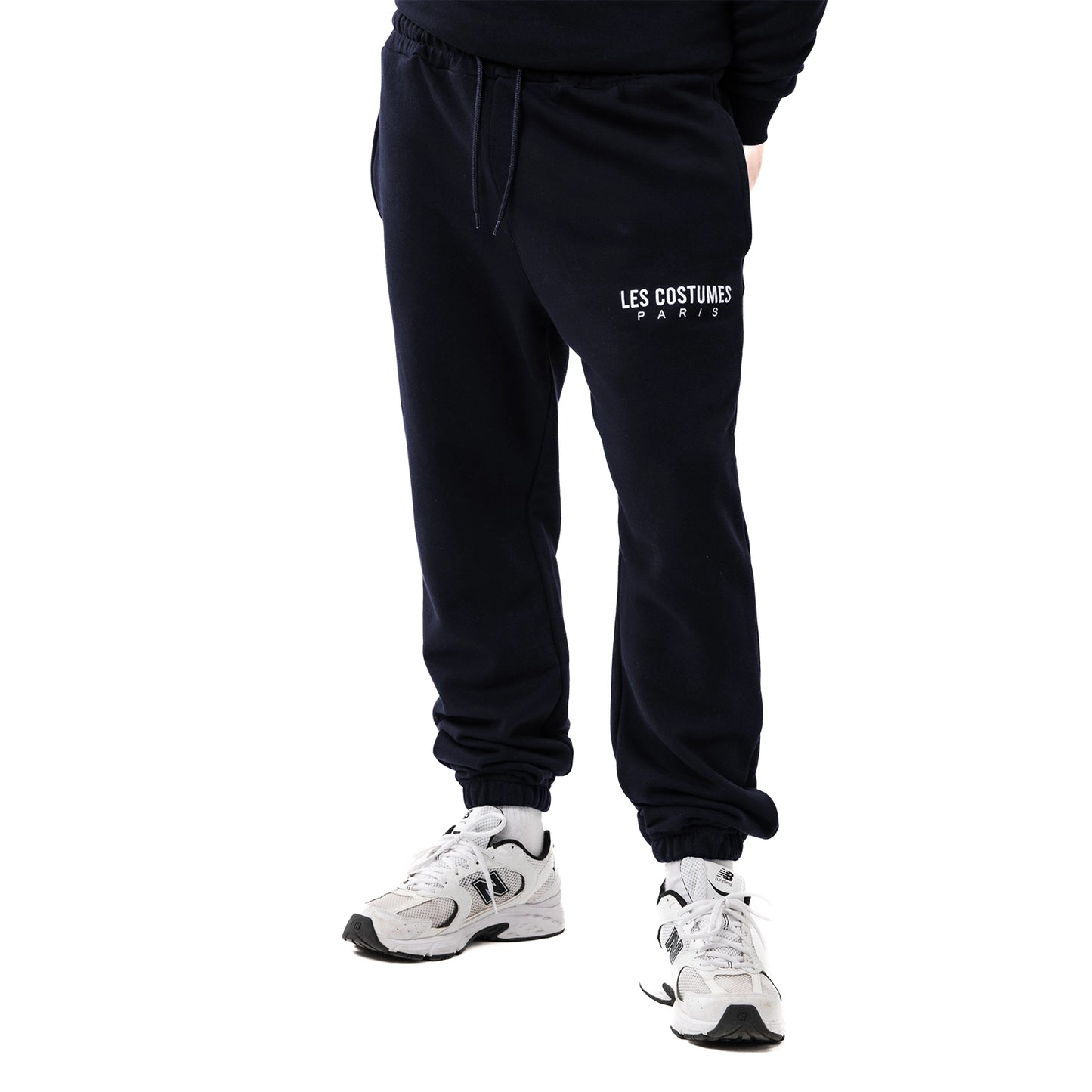 Jogger con stampa davanti