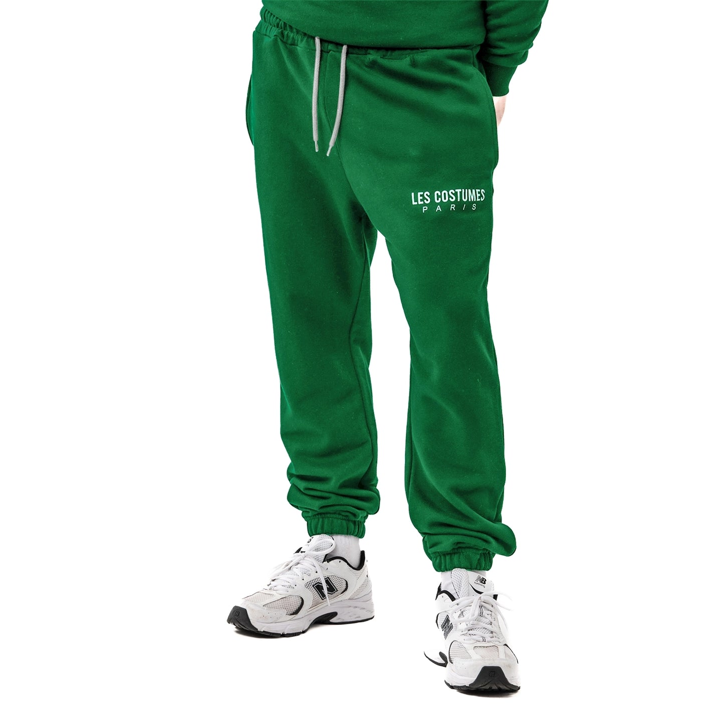 Jogger con stampa davanti